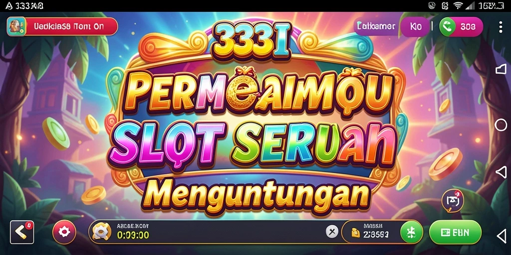 Screenshot utama 333I menampilkan gameplay Slot yang seru dan menguntungkan.