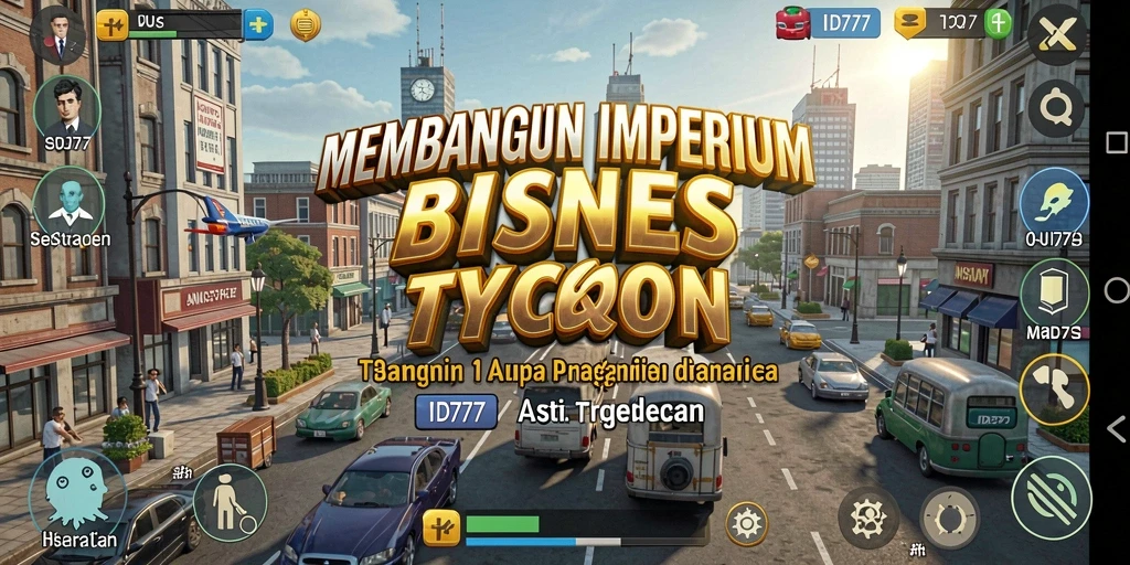 Menampilkan gameplay mendalam ID777 dengan elemen Tycoon yang menarik.