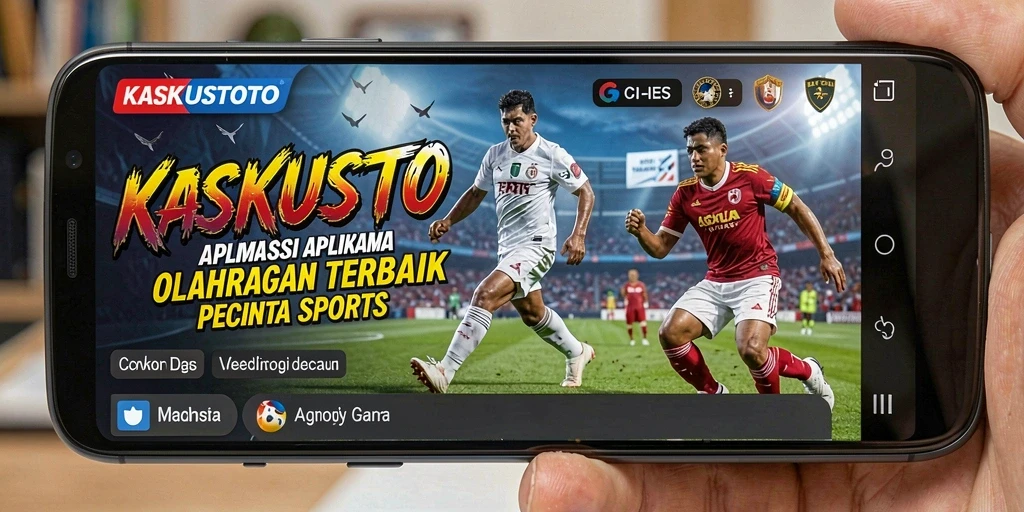 Screenshot KASKUSTOTO menampilkan suasana gameplay olahraga yang dinamis.