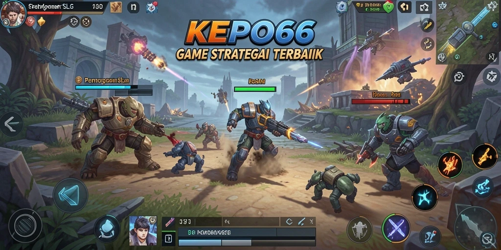 Tampilan gameplay strategi mendebarkan di KEPO66.