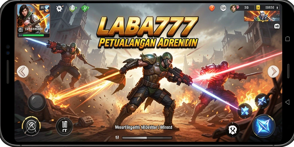 Tampilan gameplay LABA777 yang seru dan menegangkan.