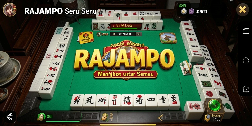 Tampilan menarik dari gameplay seru RAJAMPO.