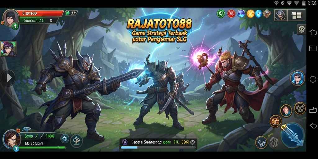 Screenshot yang menunjukkan aksi seru dalam gameplay RAJATOTO88.
